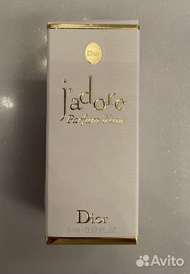 Christian dior J'Adore Parfum D'Eau 5 мл