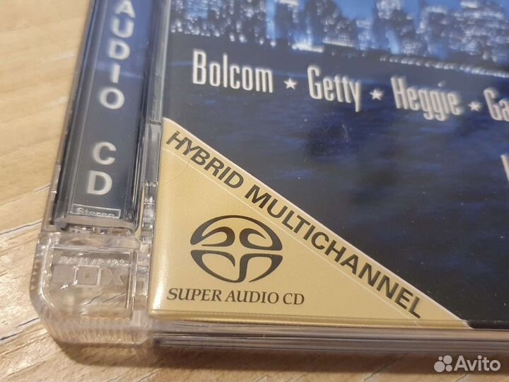 Песни американских композиторов на Sacd