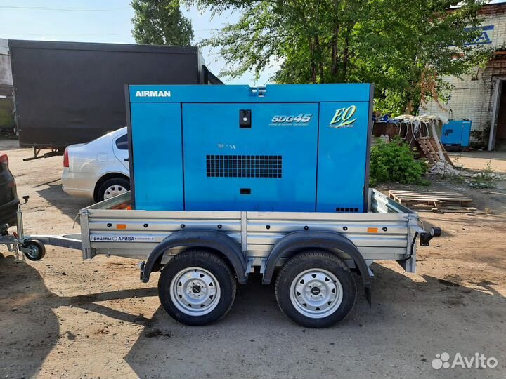 Аренда дизельных генераторов на прицепе от 30 кВт