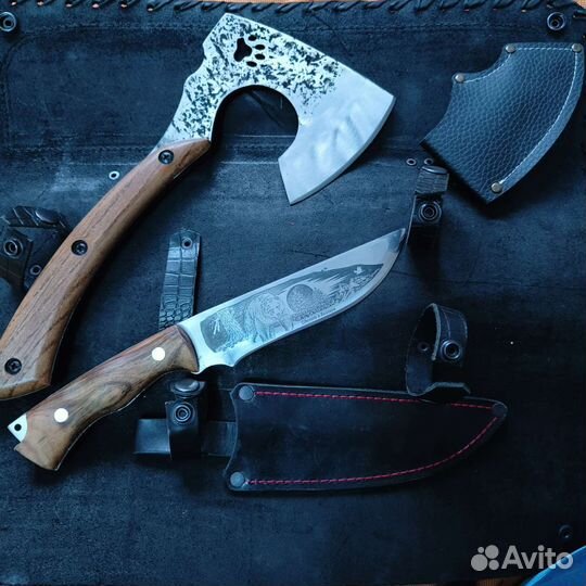 Шашлычный набор Воин подарочный