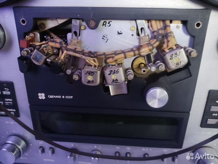 Катушечный магнитофон олимп 005с