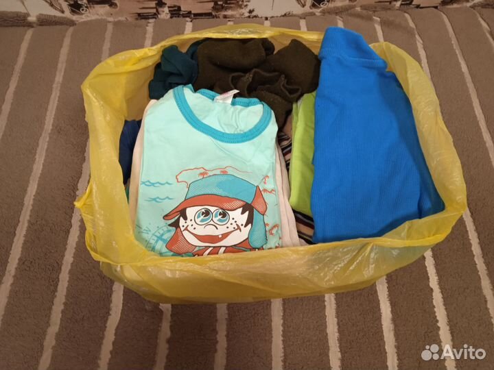 Вещи пакетом на мальчика от 3-5 лет