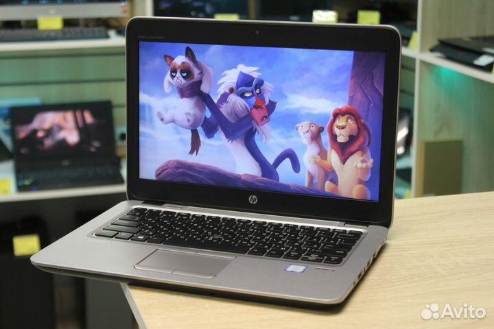 Ультрабук HP/Подсветка/IPS/12.5/i7-7600U/SSD 256GB