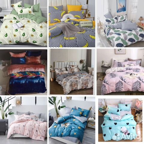 Постельное белье 2 спальное 1,5 евро сатин поплин