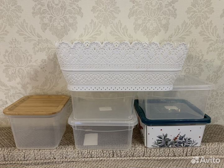 Пластиковые контейнеры для хранения