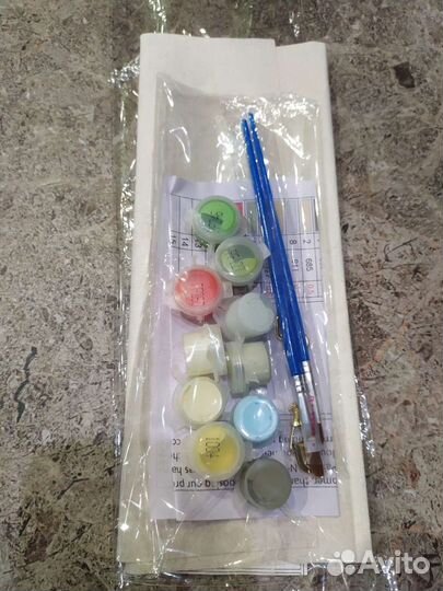 Картина по номерам, размер 20х30 см