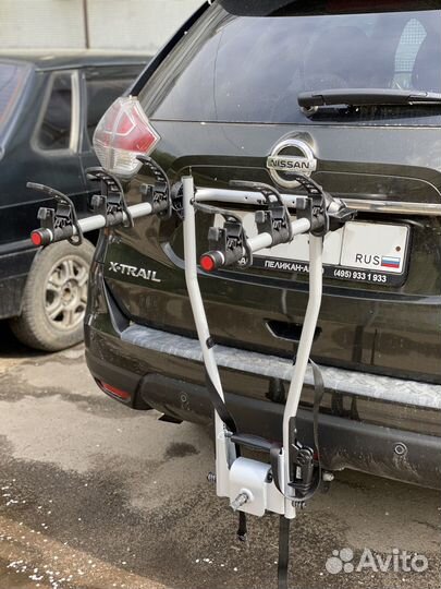 Крепление на фаркоп HangOn для 3-х велосипедов 972