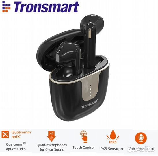 Tronsmart Onyx Ace, новый, Aptx, черный