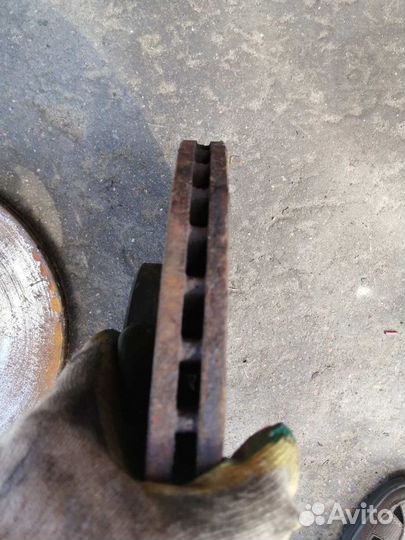 Диски Тормозные Шкода Октавия А5 RS 2.0 TSI