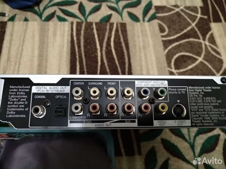 DVD плеер на запчасти