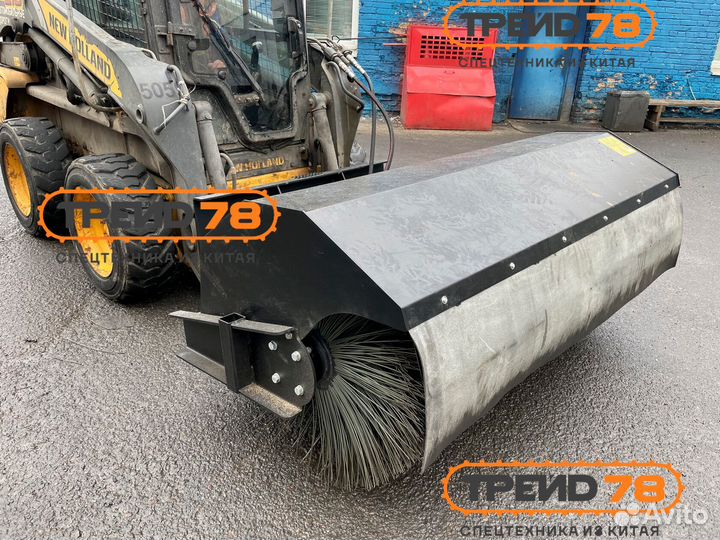 Коммунальные щетки для мини-погрузчика (гид.) 1800х800