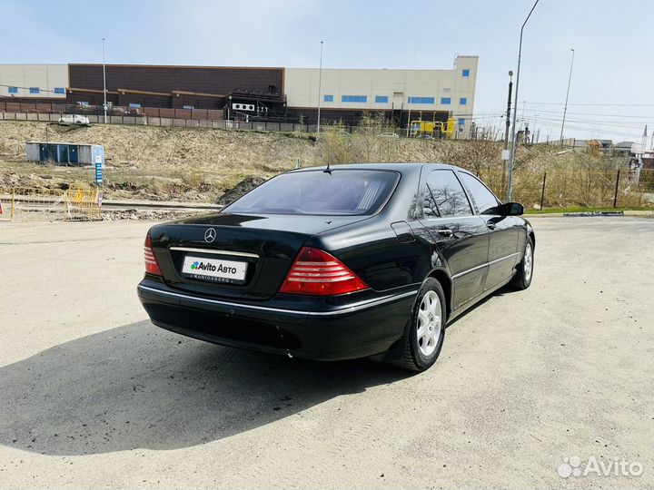 Mercedes-Benz S-класс 5.0 AT, 2000, 280 000 км