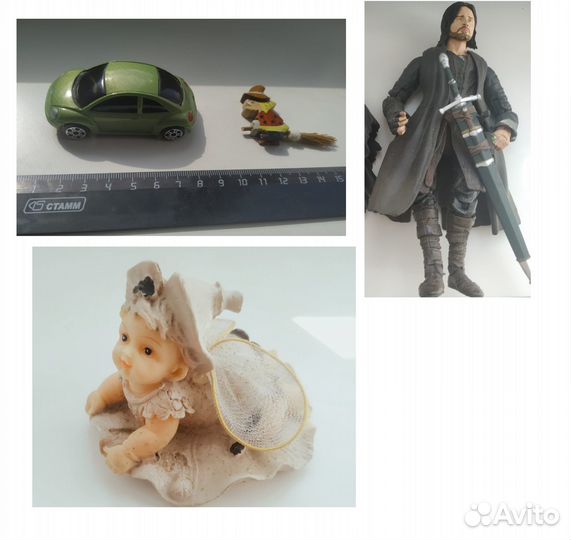 Машинка Volkswagen, властелин колец, фея