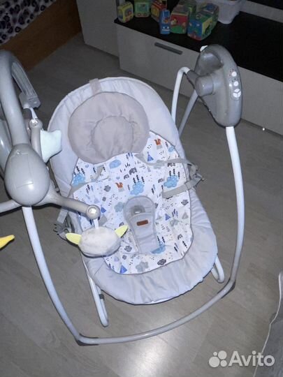 Детские электронные качели