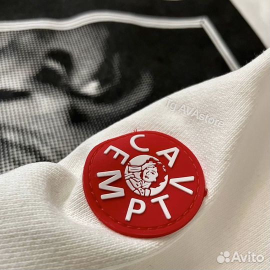 Свитшот CavEmpt белый Made in japan