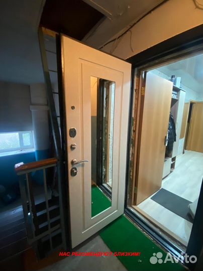 Тяжелая дверь металлическая с бесплатной установко