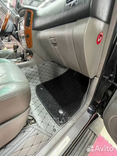 Коврики из экокожи для TLC 100