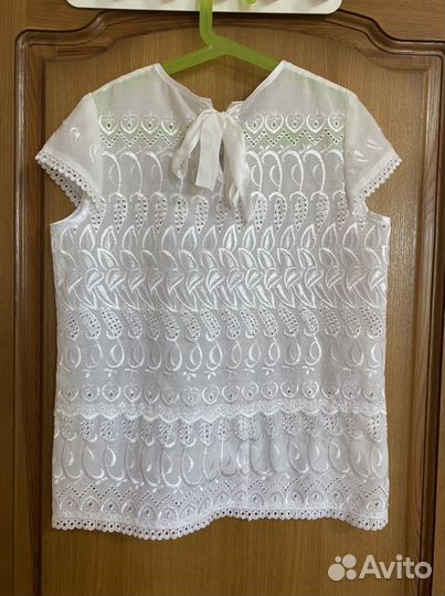 Блузки белые на девочку
