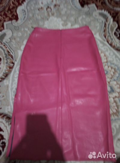 Кожаная юбка