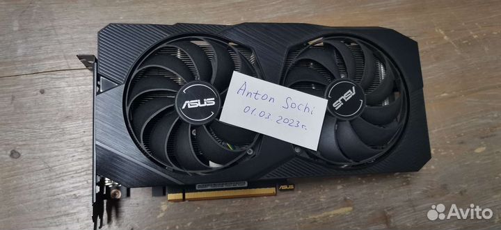 Видеокарта asus radeon RX 5500 XT 8гб