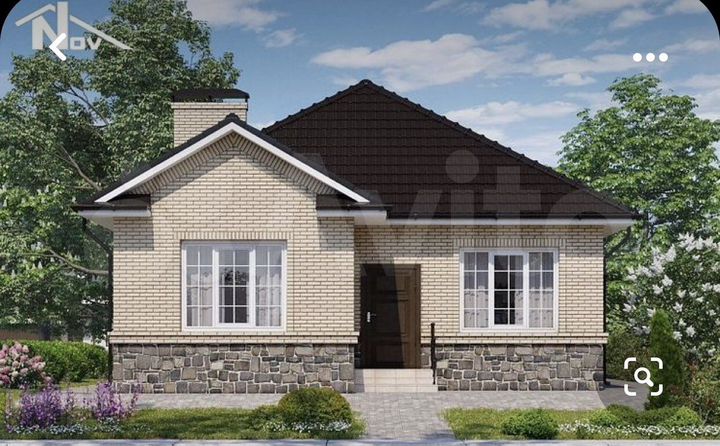 Дом 100 м² на участке 7 сот.