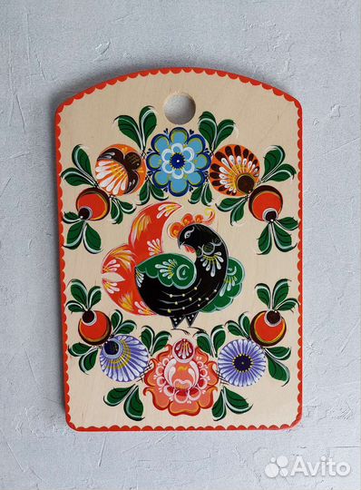 Городецкая роспись, хохломская роспись