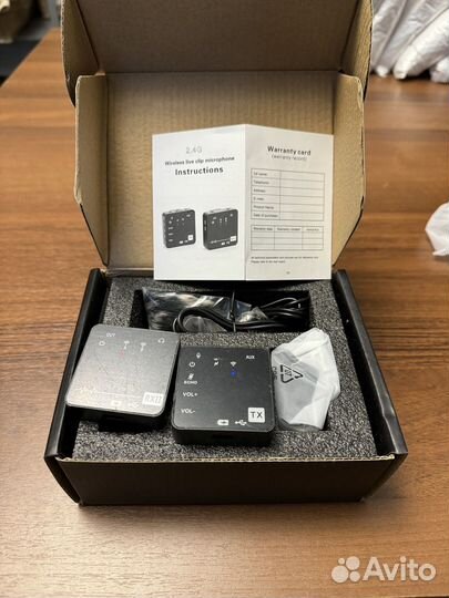 Микрофон для камеры, петличная радиосистема