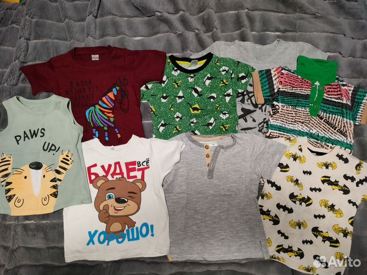 Вещи пакетом на мальчика от 2-4 лет