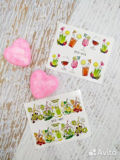 Слайдер на ногти, водяные наклейки на ногти