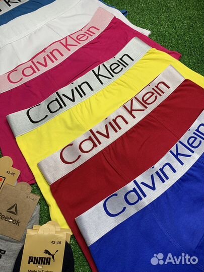 Трусы мужские боксеры calvin klein