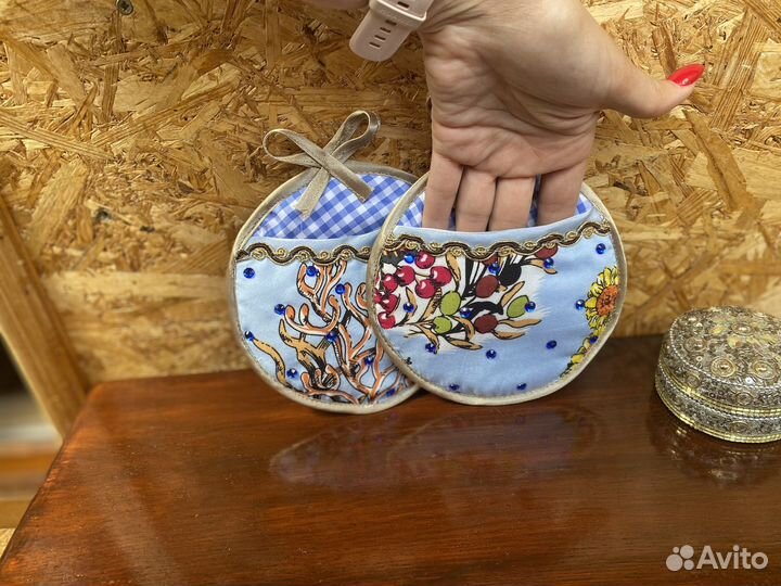 Прихватки для кухни, ручная работа