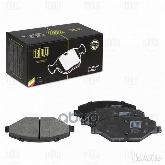 Колодки тормозные VW polo (RUS) 11/skoda fabia