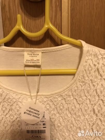 Блузка Zara на девочку новая