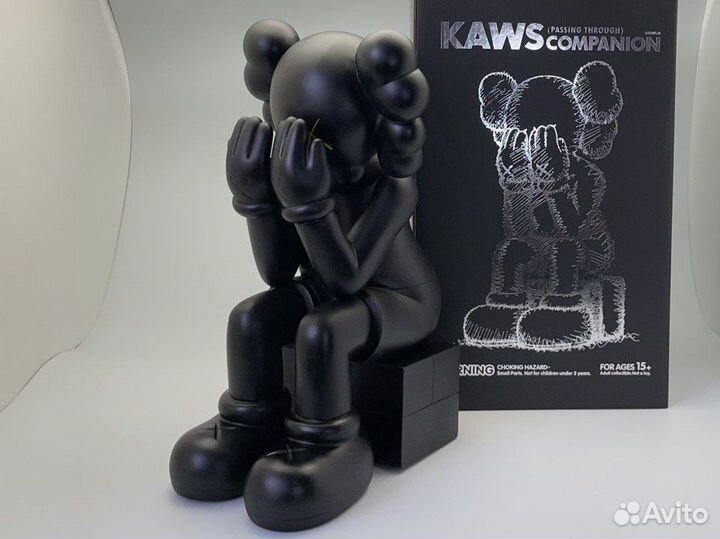 Коллекционные фигурки kaws 28см (сидящий)
