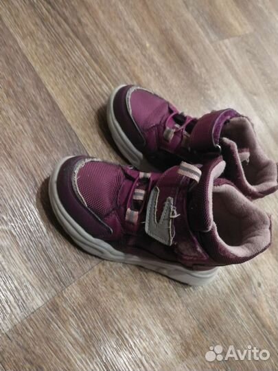 Ботинки демисезонные для девочки для двойняшек