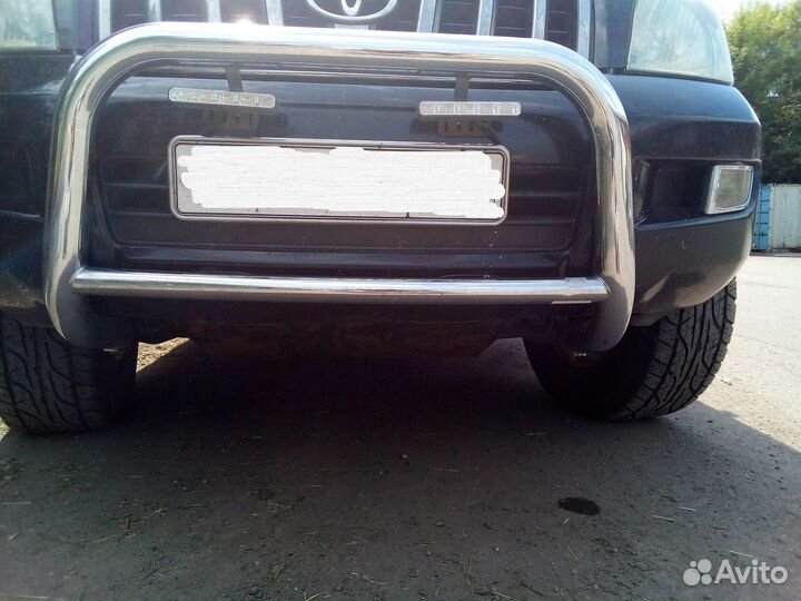 Продам дуги хром б/у перед/зад Прадо 120