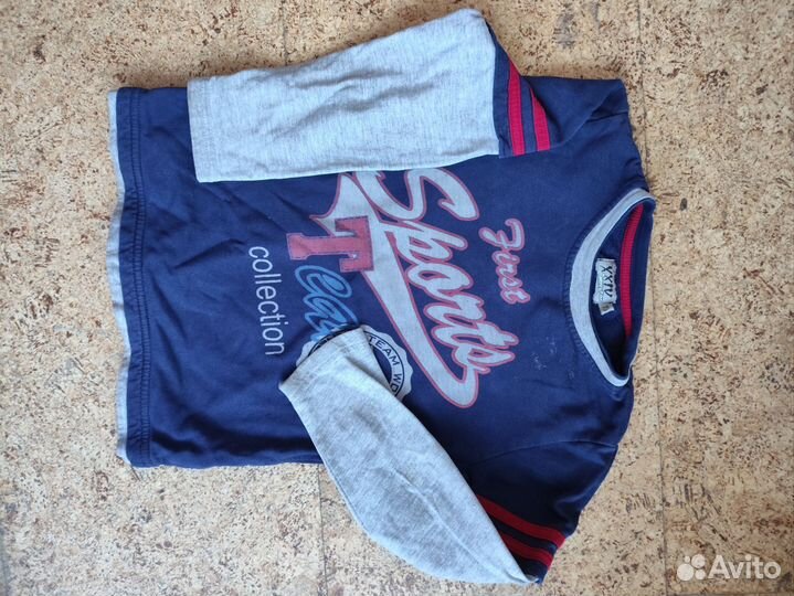 Вещи пакетом на мальчика 110 116