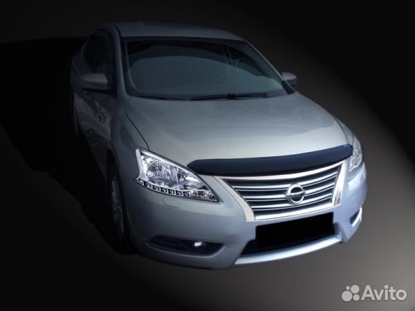 Дефлектор капота Nissan Sentra (2013-2017)