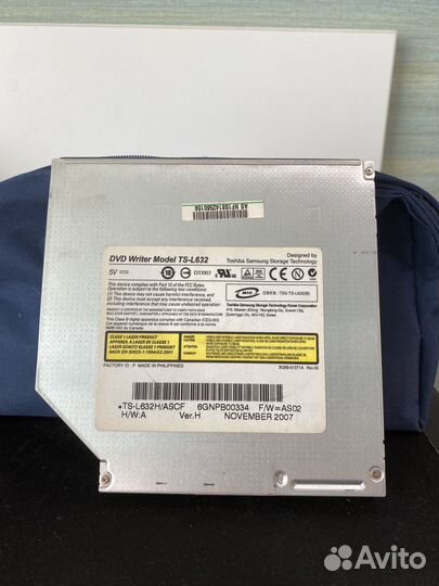 DVD привод DVD Writer model TS-L632