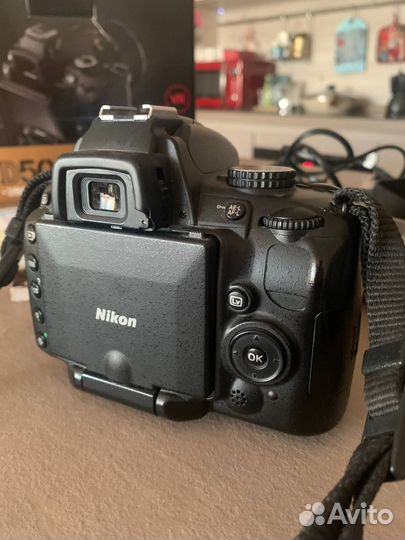 Зеркальный фотоаппарат nikon d5000 18-55 vr kit