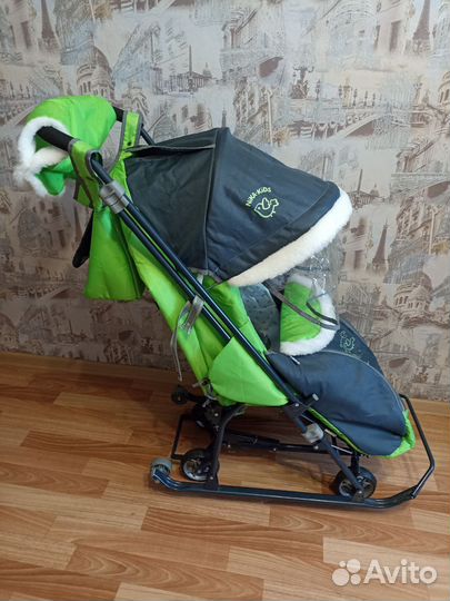 Санки коляска ника