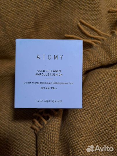 Кушон С золотым коллагеном от atomy