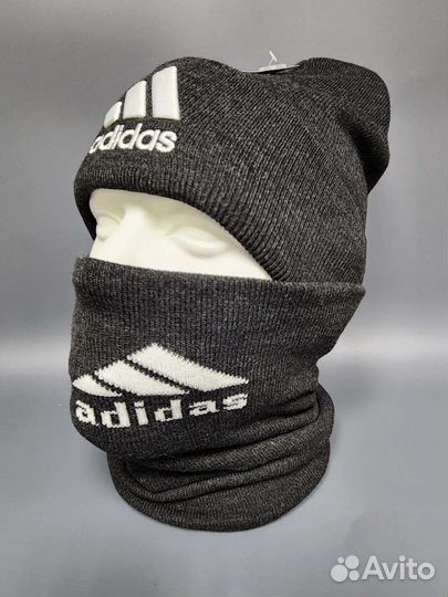 Шапка со снудом Adidas от 7 лет до 18