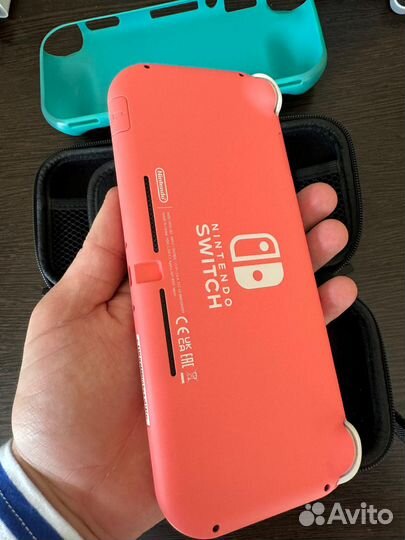 Nintendo switch lite прошитая 256gb