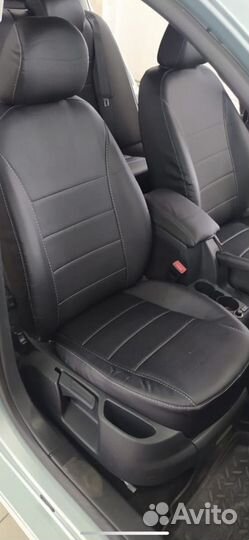 Чехлы на Hyundai Elantra V (2011-2014) черный; эко