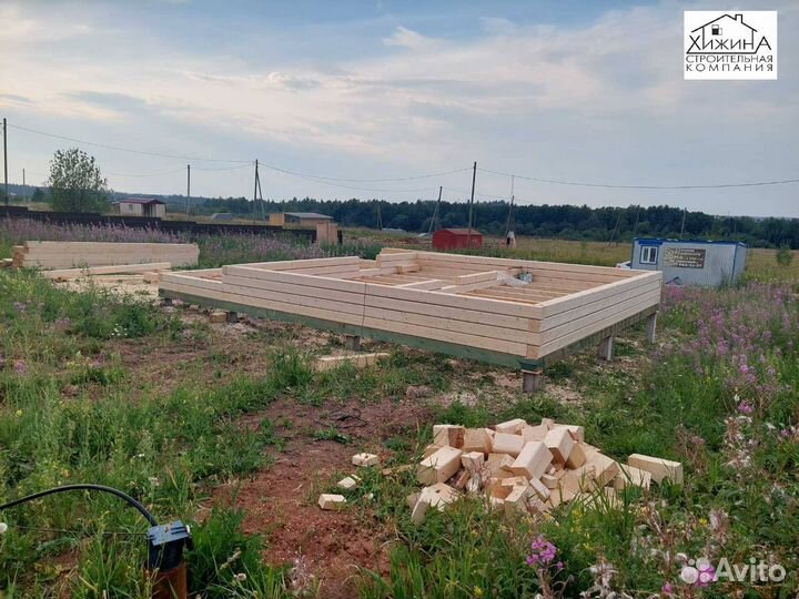 Дома срубы из бруса 150х150 строительство отделка
