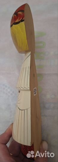 Винтаж СССР 1960-х salvo (Салво) Дерево Статуэтка