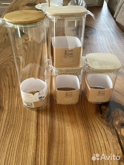 Контейнеры, банки для специй сыпучих