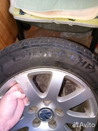 Оригинальные литые диски volkswagen r15