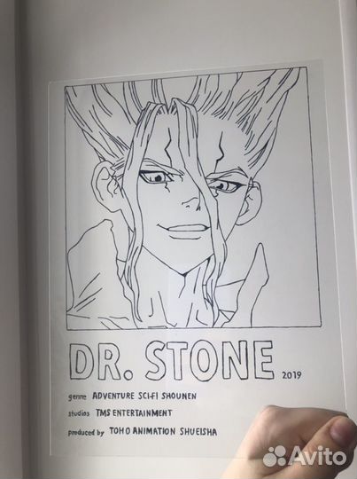 Аниме на стекле, Доктор Стоун, Сенку Ишигами